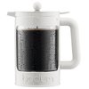 bodum Bean Cold Brew Coffee Maker, 51 Oz, Bright White