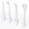 ToiletTree Products 4 Pack Replacement Tips, Professional Rechargeable Oral Irrigator with High Capacity Water Tank, 2nd Generation Version
