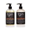 tgin Moisturizing Shampoo & Conditioner Duo for Curly, Coily and Wavy Hair, Sulfate Free, Moisturizes and Detangles Dry Hair, 13 oz (Set)