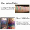 XOINLLA 120 Colors Highly Pigmented Eye Makeup Palette,Spotlight Eyeshadow Palette Natural Colors Make Up Eye Shadows Long Lasting Waterproof Eye Shadow Cosmetics Gift Kit