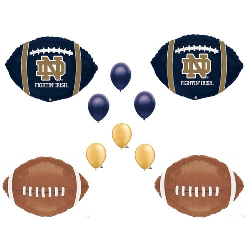 NOTRE DAME Football Game Day Birthday Party Balloons Decorations Supplies College University
