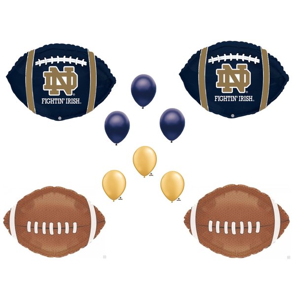 NOTRE DAME Football Game Day Birthday Party Balloons Decorations Supplies College University