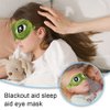 JIALWSJWAN Frog Eye Mask Sleep Eye Mask Funny Eye Mask Cover for Family and Kids