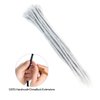 Aosome Dreadlock Extensions 20inch Handmade Synthetic Reggae Hair Extensions Light Grey 20 PCS