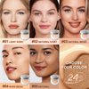 SACE LADY Oil Control BB Cushion Foundation, Full Coverage Long Lasting Ultra Matte BB Foundation Makeup Covers Face Blemishes Evens Skin Tone Face Cosmetics, 0.42Oz (#05, 0.42Oz)