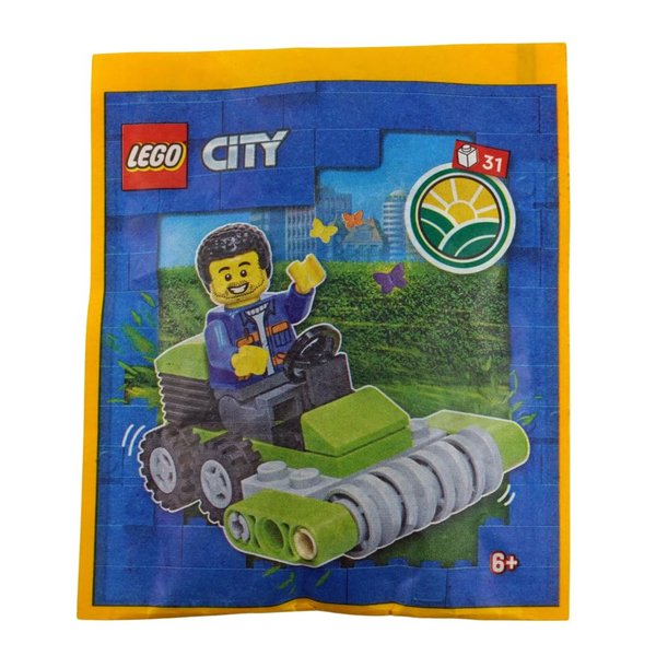 LEGO City: City Worker with Lawn Mower (Ages 6+)