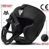 RDX Boxing Headgear MMA Muay Thai, Removable Face Grill, Head Gear for Sparring Grappling Martial Arts Kickboxing Taekwondo Karate BJJ Training