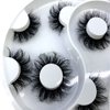 HBZGTLAD 5 Pairs False Eyelashes Cat-Eye Fluffy Faux Mink Lashes 8D Wispy Lashes Dramatic Long Thick Volume Fake Eye Lash(WX-08)