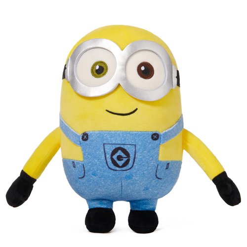 MINISO 8" Minions Stuffed Animals Plush Toys (Bob), Cute Sleeping Bedding Stuffed Animals Kawaii Plushies Pillow for Kids Toddler Toys Boys Girls