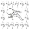 PHAETON 20PCS Hairdresser Hair Dryer Scissor Comb Charm Pendant Keychain Keyring,Perfect for Salon Owner or Hair Stylist Gift Jewelry Graduation Gift
