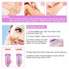 WAYCOM Ladies Facial Hair Remover Electric Women's Beauty Epilator Facial Threading Hair Removal Shaver Face Massager Pull Faces Delicate Device Depilation -Birthday Gift,Mother's Day Gift(Purple)