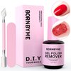 Gel Nail Polish Remover, BORNBYME 3 PCS Nail Gel Polish Remover Kit Quick Remove Sock-off Gel Nails False Nail Tips Acrylic Nail Remover