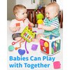 kecristv Montessori Toys for 1 Year Old Girls Boys, Baby Sorter Toys Learning Activity Cube, 1 Year Old Girl Boy Birthday Gifts, Baby Toys 6-12-18 Months, 7-in-1 Developmental Learning Toys
