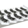 FQNing Lashes 7D False Lashes Fluffy Eyelash Soft Mink Lashes 15mm Five Pairs(15mm LS02)