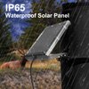 POWOXI 12V 1.7W Solar Panel to Recharge Deer Feeder Battery Waterproof Outdoor Solar Charger with Mounting Bracket (12v Deer Feeder Solar Panel 1.7W)