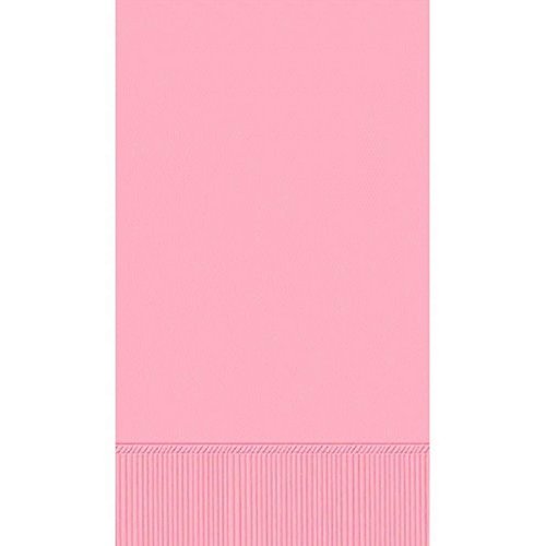amscan 3-Ply Guest Towels Party Supplies, One Size, Pink