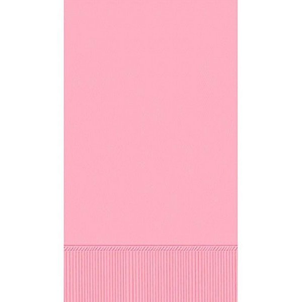 amscan 3-Ply Guest Towels Party Supplies, One Size, Pink