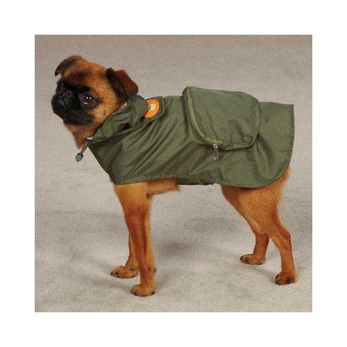 East Side Collection Monkey Business Stowaway Dog Jacket Color: Ty, Size: Small