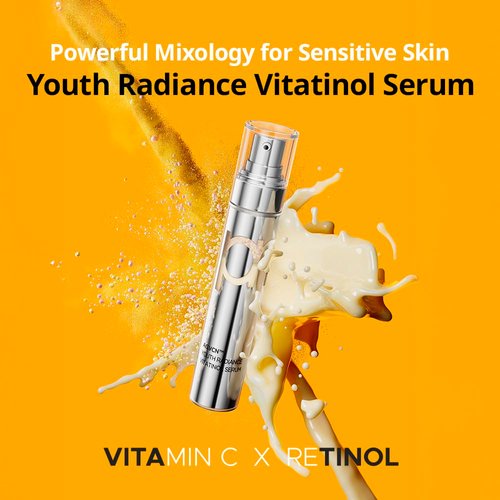PRIMERA (PRMR) Youth Radiance Vitatinol Serum - Retinol, Vitamin A, Vitamin C, Skin Care, Moisturizing, Shiny, Elastic, Lifting, Korean Cosmetics, Eye Serum, 0.7 oz (21 g, Pack of 1)