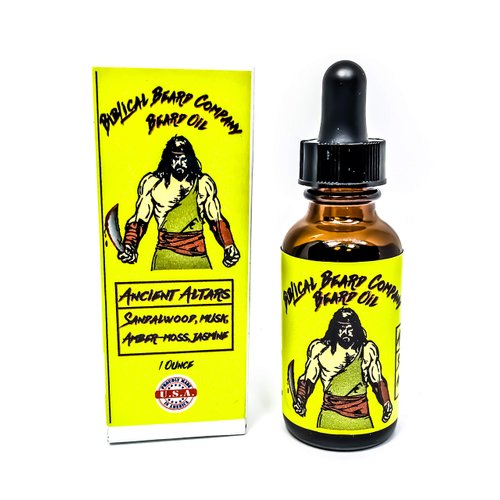 Biblical Beard Company - Beard Oil - Ancient Altars Scent - Made in USA - All Natural