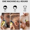 DSP® Hair Trimmer Beard Trimmer for Men with LED Display Rechargeable Hair Cutting Machine (Gold)