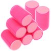 8pcs Hair Rollers for Volume Cling Hair Rollers Self Grip Hair Curlers Drawstring Cosmetic Pouch Automatic Hair Curler Hair Sponge Roller Curler Volume Short Hair Women's