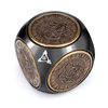 Haxtec Spinner Dice 7-in-1 Metal DND Dice Set Unique Dice Spinner Goblins Metal D&D Dice for Dungeons and Dragons DND Gifts- Dice King