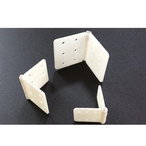 Nylon Hinge, 3 Sizes Mixed with 15 Pieces, Suitable for Remote Control Aircraft Model Aircraft Parts Fixed Wing Model Square Loose-Leaf Remote Control Aircraft Hinge
