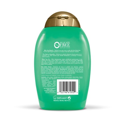 OGX Active Beauty Green Tea Fitness Conditioner, 13 Ounce