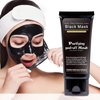 Bamboo Face Mask Peel Off, skin cleansing, purifying, organic charcoal pimple pore exfoliating 1.69 Ounce (Pack of 1)