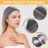 SINLAND Spa Headband for Women 6 Counts Ultra Soft Adjustable Makeup Hair Band with Magic Tape, Stretch Head Wrap for Bath, Shower, Facial Mask, Yoga