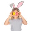Funcredible Grey Bunny Ears - Bunny Ears Headband - Bunny Rabbit Cosplay Costume Accessories - Bendable Bunny Ears for Kids and Adult