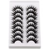 False Eyelashes Fluffy Mink Lashes 20MM Long False Lashes 9D Cat-eye Volume Faux Mink Lashes Pack 8 Pairs by FANXITON