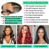 Body Wave Lace Front Wigs Human Hair 13x6 Lace Front Wigs Human Hair 200% Density 26 Inch 13x6 HD Lace Frontal Human Hair Wigs for Black Women With Baby Hair