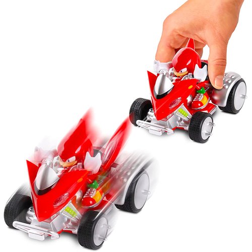 Sonic Toys Sonic The Hedgehog Knuckles Toy Race Car Set - Sonic Knuckles Gift Bundle Racecar Plus Stickers sonic racecar set sonic racecar set sonic toys, sonic racecar set, sonic gifts