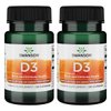 Swanson High Potency Vitamin D-3 1000 Iu (25 mcg) 30 Capsules (2 Pack)