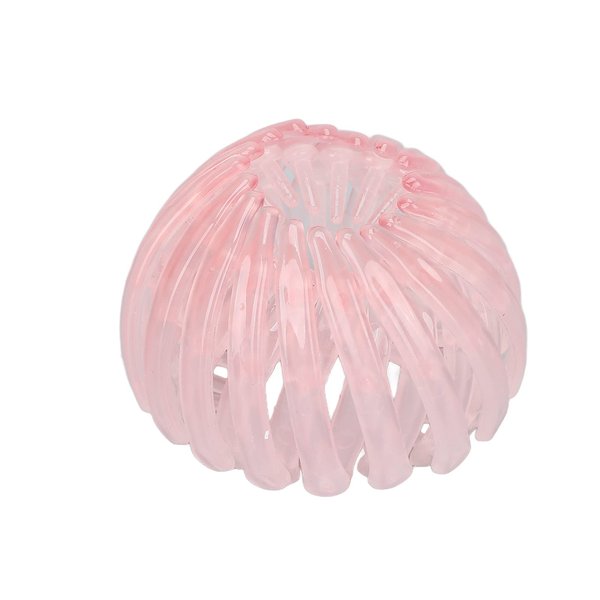 Bird Nest Hair Claw, Bird Nest Hairpin, Expandable Ponytail Holder, Fashionable Bird Nest Hair Clip for Women Girls (Jelly powder)