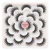 Veleasha Lashes 10 Pairs Natural Fluffy False Eyelashes Soft Wispy Lashes 3D Faux Mink Lashes Pack (V06)