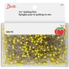 Dritz 1310 Quilting Pins, Yellow, 1-3/4-Inch (500-Count)