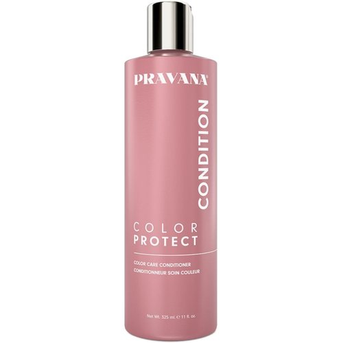 Pravana Color Protect Color Care Conditioner | Maintains Vibrant Color & Prevents Fading | For Color-Treated Hair | Enriched to Improve Manageability & Strength | 11 Fl Oz