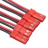 to JST Adapter Cable, 2P to JST Adapter Cable for SCX24 1/24 RC Tracked Vehicle, Flexible RC Battery Extension Cord