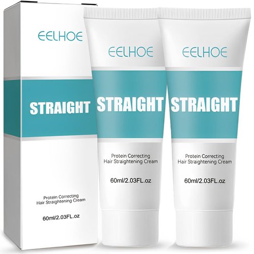 2PCS Eelhoe Silk & Gloss Protein Keratin Treatment, Nourishing Fast Smooth Hair Balm
