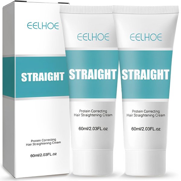 2PCS Eelhoe Silk & Gloss Protein Keratin Treatment, Nourishing Fast Smooth Hair Balm