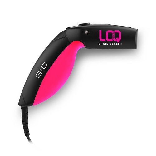 StyleCraft LOQ Professional Braid Sealer with Heat Resistant Mat - Seals the Ends of Braids (Not for Application of Hair Extensions)