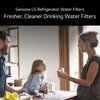 LG LT800P- 6 Month / 200 Gallon Capacity Replacement Refrigerator Water Filter (NSF42 and NSF53) ADQ73613401, ADQ73613408, or ADQ75795104 , White