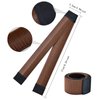 Magic Bun Makers 4 Pcs, Professional Hair Bun Maker-Donut Hair- Perfect Hair Bun Maker-Ballet Bun Maker-Easy Bun Hair Tool-Kids Ballerina Bun-Shaper Bun Hair Tool (Brown)