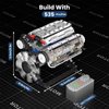 Mould King 10088 V8 Engine Model Kit Build Your Own STEM Mini V8 Model Engine Building Blocks Sets That Works for Adults & Kids Age 14+, 535Pcs