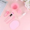 27 Pcs Diy Mask Kit Measuring Spoons Healing Clay Facial Bowl Facial Brush Silicone Clay Cosmetology Kit Face Mask Applicator Face Makeup Set