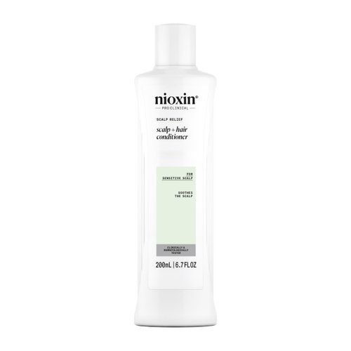 Nioxin Scalp Relief Scalp + Hair Conditioner - Conditioner for Sensitive Scalp, 6.7 fl oz (Packaging May Vary)