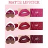 LYSdefeu 3 Colors Lazy Lipstick Set, Love Matte Velvet Lipstick Labiales Long Lasting Waterproof Non-stick Not Fade Lip Stain Lip Gloss, Easy to Color Lipstick Lazy Lip Makeup for Women Girl-13+14+15